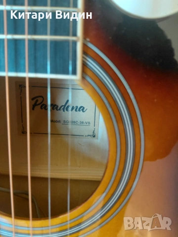 Продавам електро-акустична китара Pasadena, снимка 3 - Китари - 53128941
