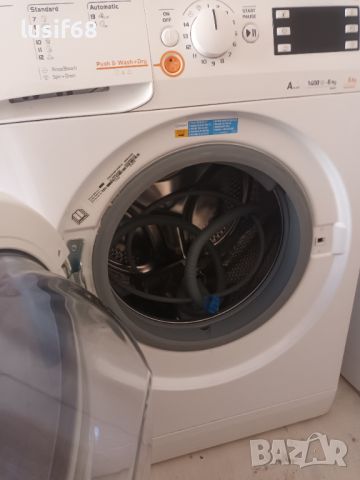 Пералня със сушилня Indesit INNEX, Пране 8 кг, Сушене 6 кг, снимка 2 - Перални - 46219865