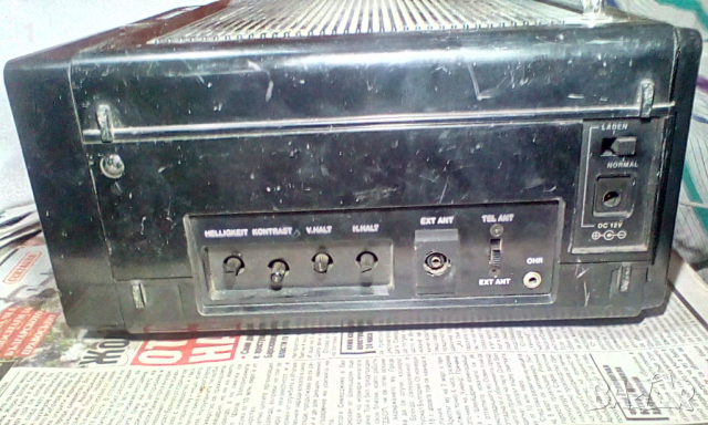 Ретро телевизорче с радио ISP, снимка 7 - Телевизори - 45024353