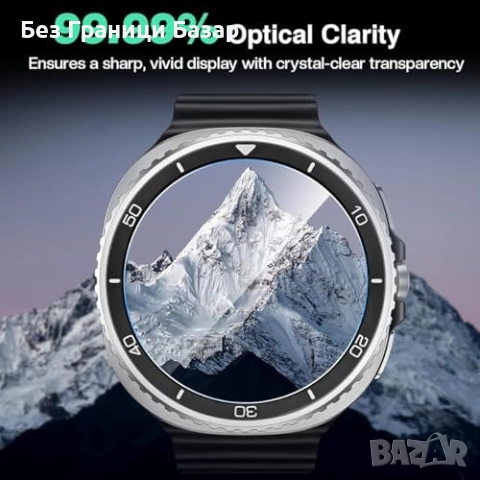 Нови 3 броя Samsung Galaxy Watch 8 Classic 46mm протектори 3D 9H закалено стъкло, снимка 6 - Смарт гривни - 51736427
