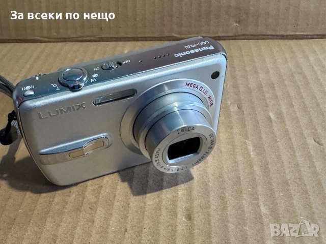 Цифров фотоапарат Panasonic LUMIX DMC-FX50  , 7.2MP, 4x Optical Zoom , Panasonic DMC-FX50, снимка 16 - Фотоапарати - 52667065