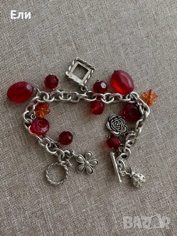 Сребърна гривна🦋, снимка 1