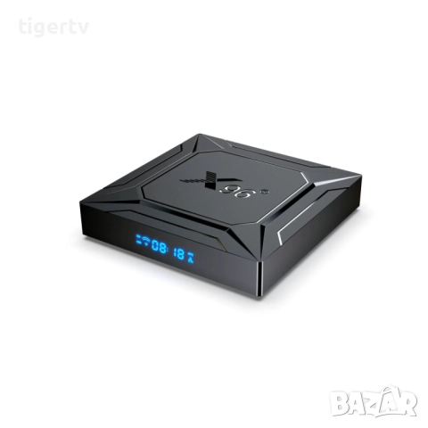 Android TV Box X96 M200 Amlogic S905X5M, Android 14, AV1, 1Gbit, Dual WIFI, 4/32 Гб Bluetooth, снимка 3 - Плейъри, домашно кино, прожектори - 35119574