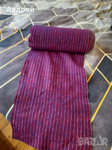 Старинен вълнен плат,платно #3, снимка 5 - Антикварни и старинни предмети - 53964405