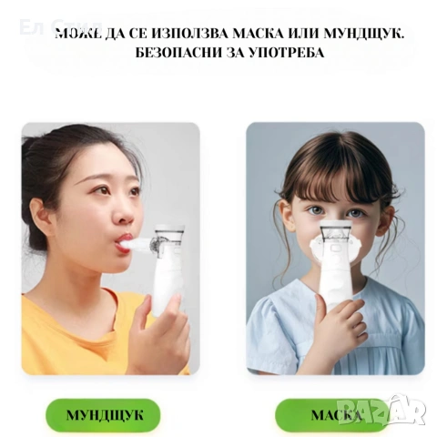 Тих преносим небулизатор Mesh ANK - N3– бърза инхалация у дома и в движение, снимка 5 - Други - 53575137