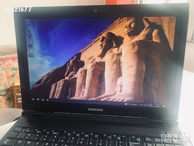 Бърз лаптоп ! SAMSUNG   отличен SSD 128 gb, снимка 4 - Лаптопи за работа - 45381730