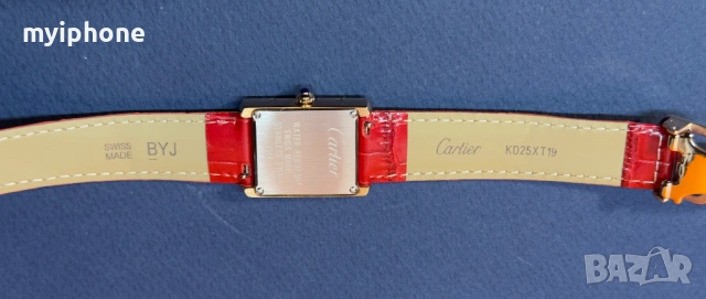 Луксозен дамски часовник Cartier, снимка 10 - Дамски - 49364233