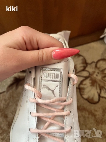 Puma 40 номер Бели маратонки , снимка 4 - Маратонки - 53828054