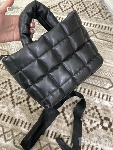 Дамска черна чанта, снимка 2 - Чанти - 52893329