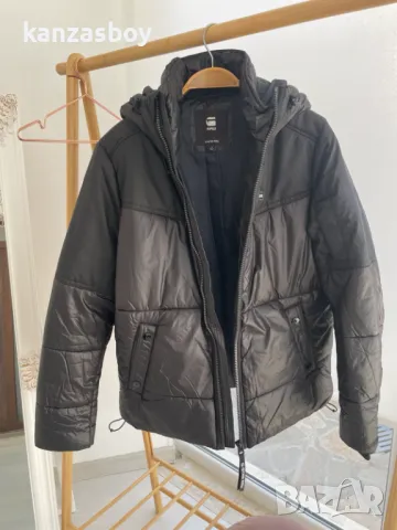 g-star raw quilted hdd puffer jacket - страхотно мъжко яке КАТО НОВО L, снимка 2 - Якета - 47779935