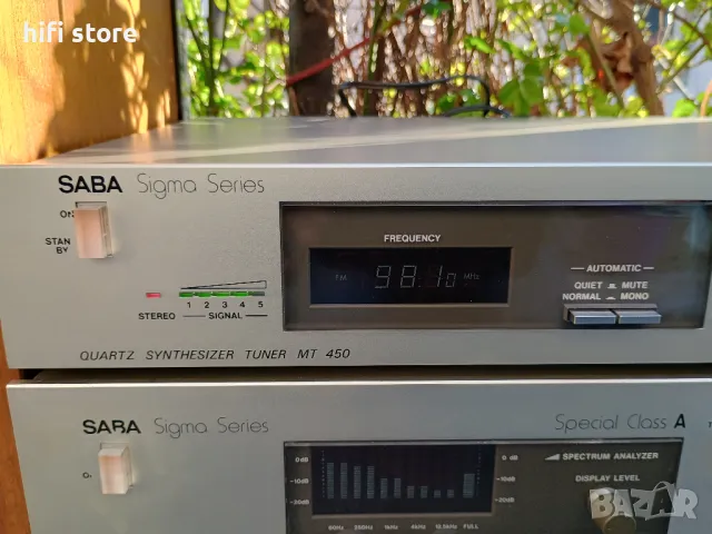Saba MI-450 Special Class A Sigma Series, снимка 4 - Ресийвъри, усилватели, смесителни пултове - 49883832