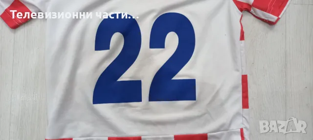 Футболна тениска фланелка официален мърчандайз Croatia Хърватия Хърватска Eduardo Едуардо #22 - S, снимка 4 - Тениски - 49782858