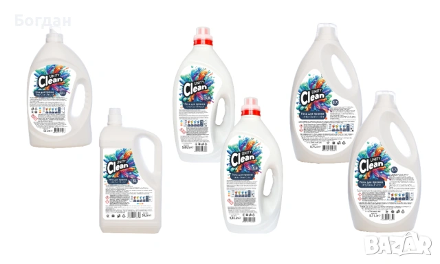 UNITY CLEAN: Гел за пране на едро | Директен производител, снимка 4 - Перилни препарати и омекотители - 53759823