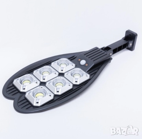 Соларна лампа със сензор за движение и 150 COB диоди H LED75, снимка 4 - Соларни лампи - 52376098