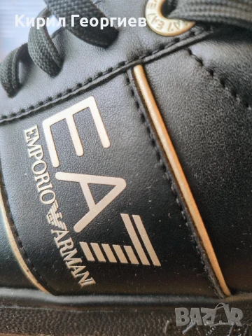 Emporio Armani.Естествена кожа, снимка 6 - Спортни обувки - 50915337