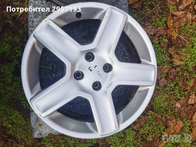 Алуминиеви джанти за Пежо 17 4х108 Атлантис , снимка 2 - Гуми и джанти - 53066518