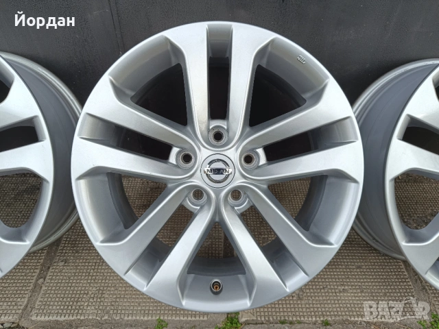 ОРИГИНАЛНИ джанти 17 ' цола 5x114,3 NISSAN JUKE / НИСАН ДЖУК ЕТ47 7J 66,1, снимка 10 - Гуми и джанти - 54208042