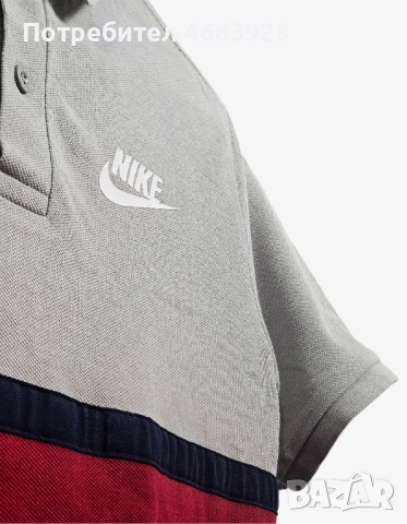 Nike мъжка поло тениска – оригинал, Размер: S, в отлично състояние!, снимка 2 - Тениски - 52581917