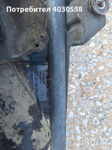 Лостов механизъм за чистачки с моторче Ауди а4 б5 , снимка 3 - Части - 54112911