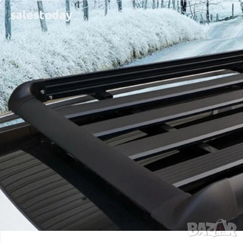 Багажник за кола, Скара за покрив на автомобил, джип, бус +греди и Планки за монтаж, 127 х 96 см, снимка 4 - Аксесоари и консумативи - 52317178