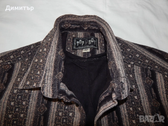Мъжка риза Л размер, снимка 2 - Ризи - 52053385