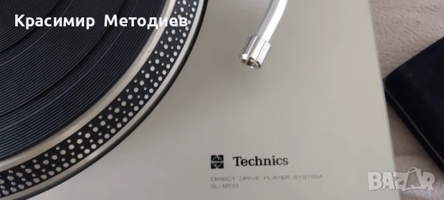 Technics sl 1200 mk1, снимка 3 - Грамофони - 50493996