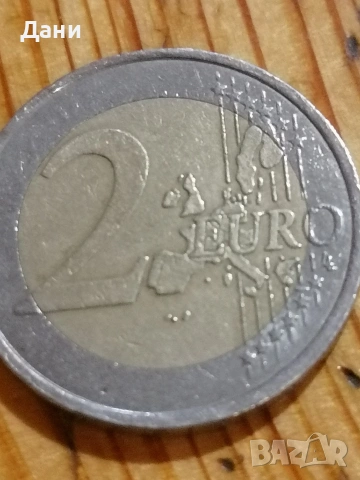монета 2 евро 2001 година , снимка 2 - Нумизматика и бонистика - 53430420