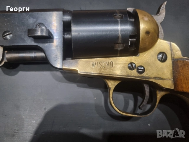 Револвер Колт Нави 1851г., снимка 7 - Антикварни и старинни предмети - 53787779