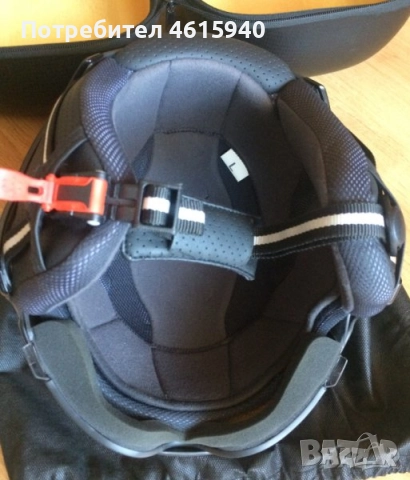 Продавам нова скисноуборд каска с визьор Dénériaz PILOT Noir размер L 475лв, снимка 6 - Зимни спортове - 52088342