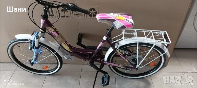 Детски велосипед Sprint Starlet 20", Hardtail лилав, снимка 8 - Детски велосипеди, триколки и коли - 50422942