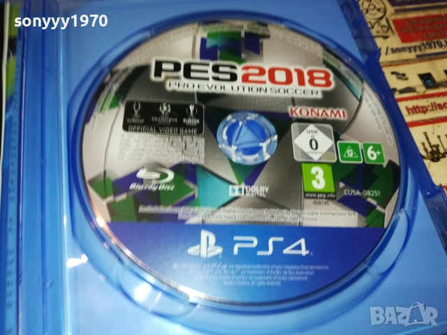 SONY PS4 GAME PES 2018 0610251319, снимка 6 - Игри за PlayStation - 51960883