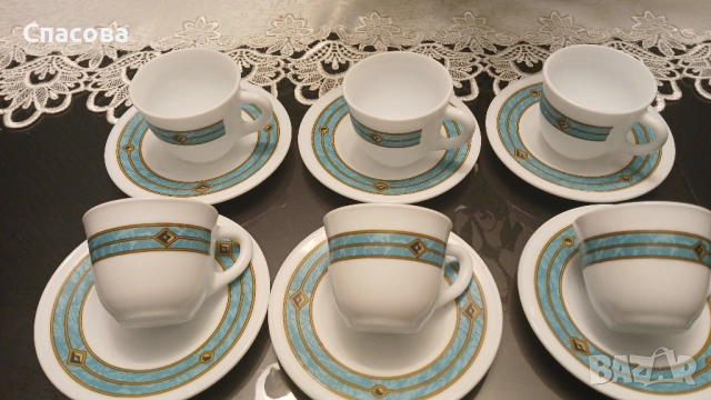 Испански Сервиз за кафе., снимка 6 - Сервизи - 51980232