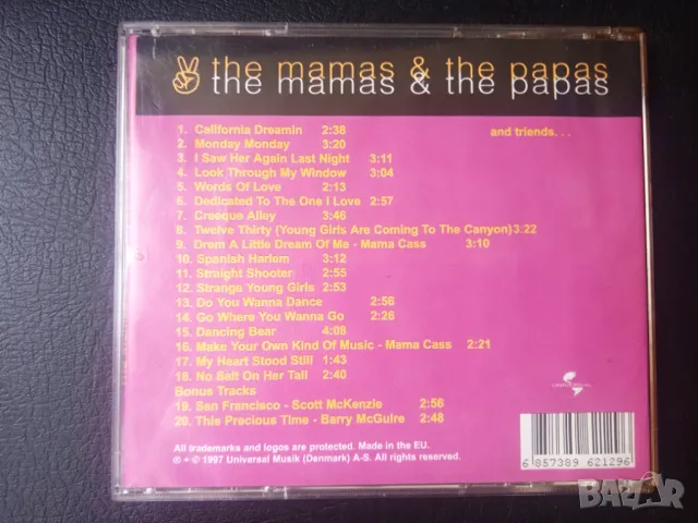 The Mamas & The Papas - Greatest Hits - матричен диск, снимка 2 - CD дискове - 47173160