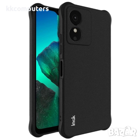 IMAK TPU Калъф за HMD Key 4G / Aura 2 / Arc 4G- AirBag шоков амортисьор, Отвор за ремък, Вкл. Протек