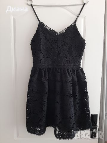 Малка черна рокля, размер XS, снимка 1 - Рокли - 46317466