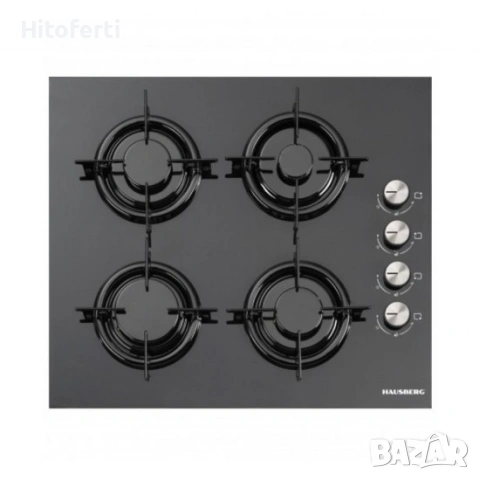 4 ГОРЕЛКИ ВГРАДЕНИ В СТЪКЛО ЗА ГАЗОВА ПЕЧКА HAUSBERG HB-563NG