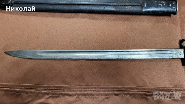 Щик, нож Англия енфилд модел 1907, снимка 7 - Антикварни и старинни предмети - 52997252