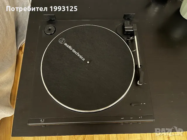 Грамофон Audio-Technica AT-LP60X+  Аудио система Edifier - R2000DB, 2.0, кафява, снимка 7 - Грамофони - 48967628