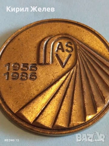 Медал ГДР ЗА ЗАЩИТА на РАБОТНИЧЕСКО СЕЛСКА ВЛАСТ 27497, снимка 5 - Антикварни и старинни предмети - 53253849