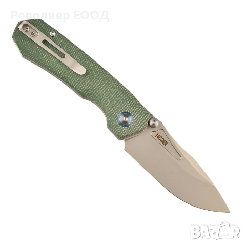 Сгъваем нож Dulotec K262-GN дръжка от Micarta и 14C28N неръждаема стомана, снимка 2 - Ножове - 45007816