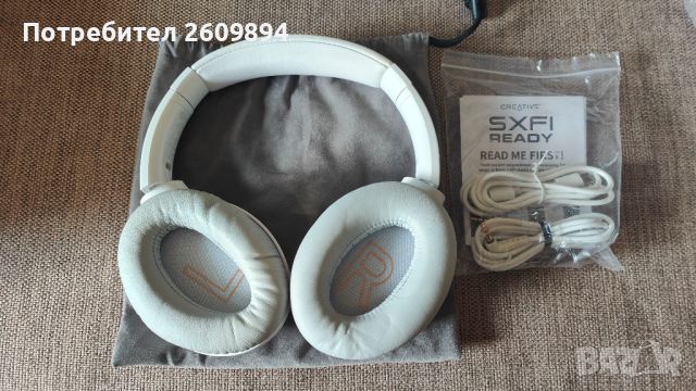 Creative ZEN Hybrid wireless headphones ANC / безжични слушалки, снимка 5 - Слушалки и портативни колонки - 46398377
