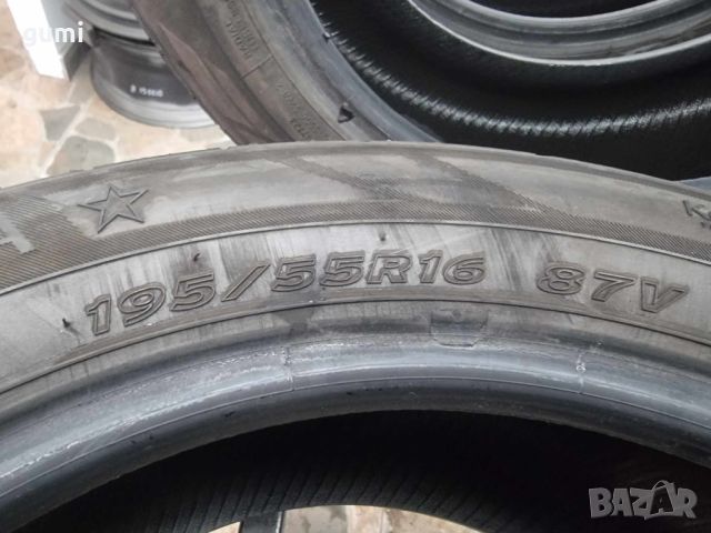 4бр летни гуми 195/55/16 HANKOOK L0827 , снимка 6 - Гуми и джанти - 45603817