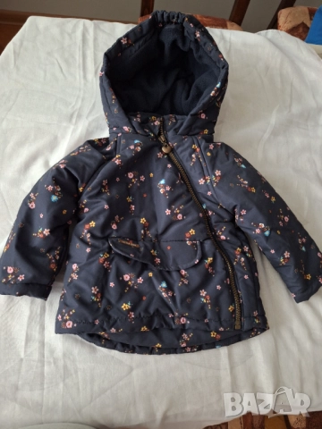 Ново зимно яке за бебе момиче. Размер 6-9 м 