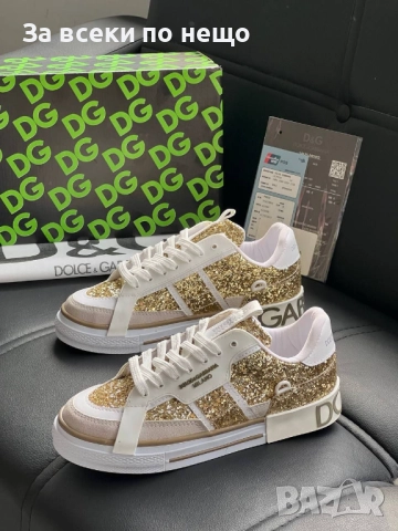 Dolce&Gabbana Дамски Маратонки🔝Дамски Спортни Обувки Долче И Габана - 2 Налични Цвята Код E810, снимка 4 - Маратонки - 51477237