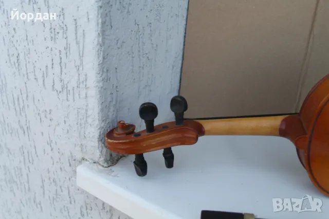 Цигулка с етикет ''Антонио Страдивариус'', снимка 11 - Струнни инструменти - 49961404
