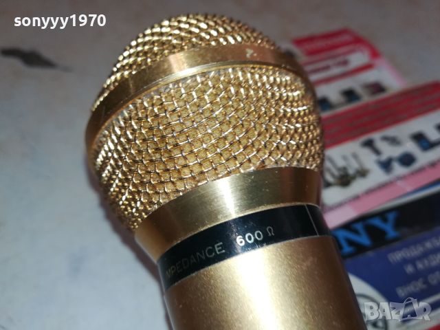 MASCOT UM-1205G GOLD MICROPHONE-GERMANY M1407241817, снимка 14 - Микрофони - 46577995