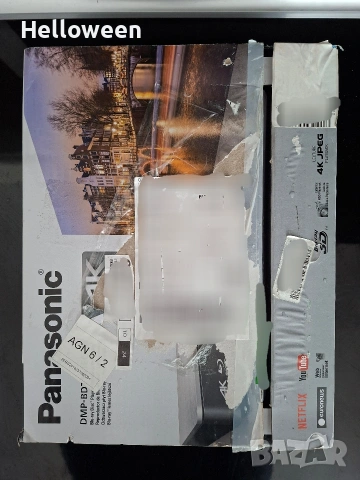 Blu-ray плеър Panasonic DMP-BDT181EG, 3D, Upscaling 4K, Smart, DLNA, снимка 4 - Плейъри, домашно кино, прожектори - 53601622