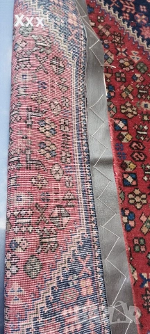 Ръчно тъкана вълнена персийска пътека.Антика за ценители., снимка 6 - Пътеки - 54099815