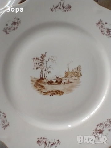 Порцеланов Сервиз за Хранене от 25 части - BOHEMIA порцелан, снимка 9 - Сервизи - 52305806