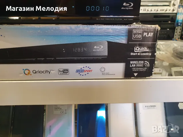 Blu-ray Sony BDP-S280 Disc Player с оригинално дистанционно, кннижка, кабели и кашон. Като ново. Сам, снимка 6 - Плейъри, домашно кино, прожектори - 47705994